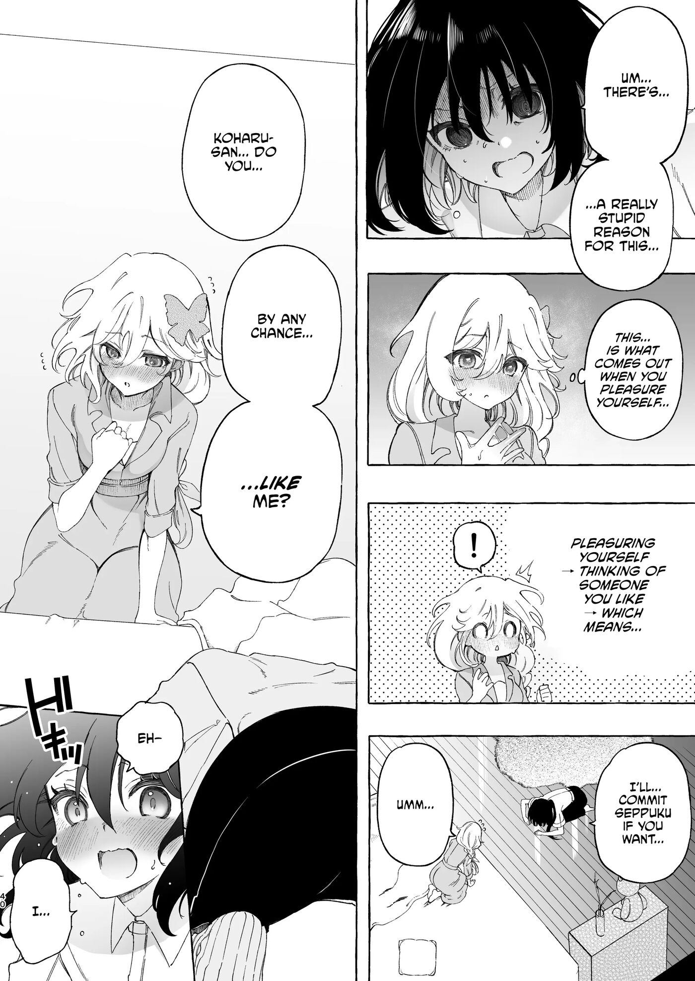 Mimi De Koishita Douryou ~onasuppo Onsei Otaku Onna Ga Douryou No Koe Ni Hannou Shite Ikimakuri~ Chapter 1000 Page 40